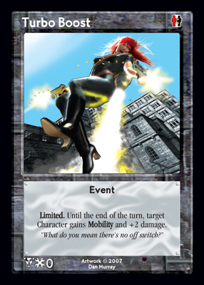 turbo boost – Shadowfist